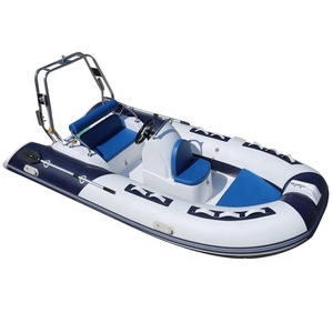 14ft RIB 430 Sợi Thủy Tinh Sườn Inflatable Thuyền Với Tùy Chọn Trung Tâm Điều Khiển - Product Image 5