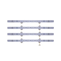 Bandes lumineuses publicitaires LED RGBW à réflexion diffuse, 24V, à film souple, barres lumineuses rigides pour plafond, éclairage pour stores enrouleurs, directement de l'usine