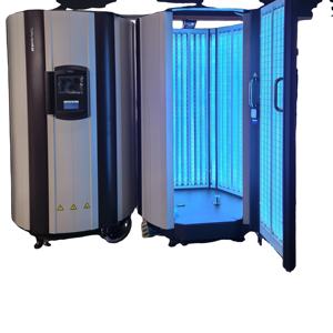 병원 임상 피부과 캐비닛 UV 광선치료기 KN-4005 전신 캐빈 백반증 건선 습진 치료용 - Product Image 1