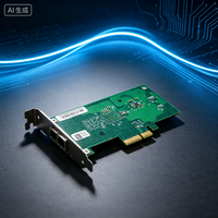 Adaptateur réseau à fibre optique X520-SR1 PCIe X4 à port unique 10G SFP