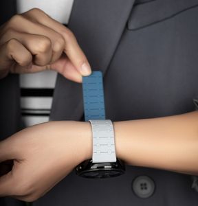 Correa de reloj magnética de silicona ajustable Chungming de 22mm para Samsung Galaxy Watch 3 45mm Garmin Venu 2 45mm Darth <span class=keywords><strong>Vader</strong></span> - Product Image 6