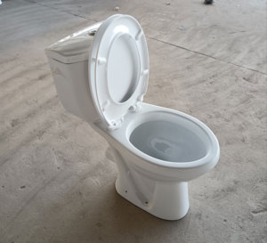 <span class=keywords><strong>WC</strong></span> moderne en céramique à double chasse, deux pièces, <span class=keywords><strong>pour</strong></span> personnes <span class=keywords><strong>âgée</strong></span>s et handicapées, design confortable, à poser au sol, <span class=keywords><strong>pour</strong></span> salle de bain/lavabo - Product Image 5