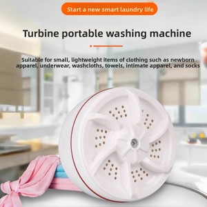 Lavadora Turbo Portátil <span class=keywords><strong>Casera</strong></span>, Mini Pulsador, Bajo Ruido, Desinfección con Oxígeno Activado, Limpieza Rápida, Máquina para Lavar Calcetines - Product Image 2