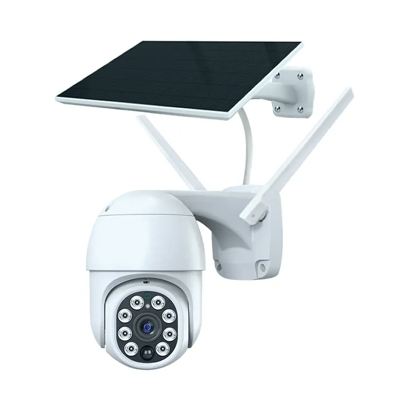 Phần gia đình 1080 P HD ngoài trời dài khoảng cách năng lượng mặt trời cctv 4 gam Sim thẻ máy ảnh