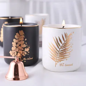 MANULENA Fabrik benutzer definierte Großhandel Kerzen Duft Aroma therapie Soja kerzen mit Farbbox