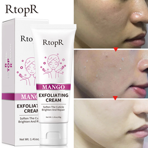 RtopR สครับขัดผิวหน้าออร์แกนิกขัดผิวทําความสะอาดสิว สิวหัวดําขัดผิวเจลขัดผิวครีม - Product Image 2