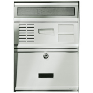 Targa Portalettere 1 Pulsante Alluminio 36.5x26.5x13.5 Cm Push <b>Button</b> Switches - Product Image 1