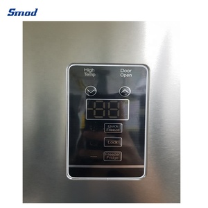 21Cuft 594L Stainless Steel Convertible Refrigerator Freezer Automatic Defrost Upright with <b>LED</b> Display - Product Image 3
