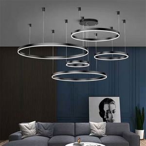 Lustres classiques modernes pour salle à manger, hôtel, intérieur, <span class=keywords><strong>pas</strong></span> chers, avec supports en bois pour suspensions lumineuses - Product Image 3