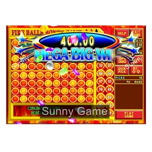 Plateau de jeu Fireball Keno POG Pot of Gold, taux de récompense 86%, logiciel PCB pour écran unique (MOQ 1 pièce), prix usine pour machine de divertissement - Product Image 2