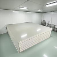 Panneaux sandwich en polyuréthane haute densité, imperméables et isolés, panneaux muraux en EPS/PU/PIR/PUR/laine de roche