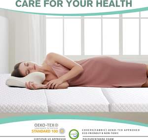 Jela Foldable Mattress Trifold Memory Foam Waterproof Floor <strong>Bed</strong> with Storage Bag, Folding Mattress for <strong>Guest</strong> <strong>Bed</strong>, RV, Camping - Product Image 3