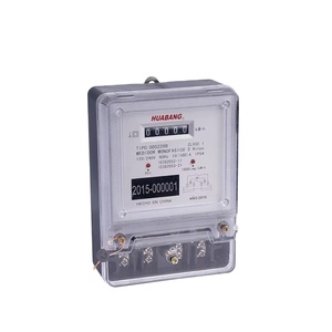 Dds228b PC Bìa duy nhất 1 giai đoạn 3 dây Meter cyclometer điện tử kWh Meter một pha Ba Dây năng lượng mét - Product Image 2