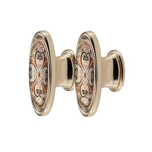 Poignées d'armoire en céramique bronze antique Boutons de tiroir vintage et quincaillerie de porte de garde-robe pour meubles européens à usage de cuisine - Product Image 3