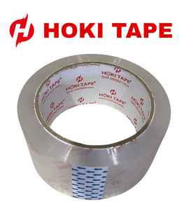 HOKI เทปปิดผนึก48มม. X 70ม., กระดาษ45mic แข็งแรงเชื่อถือได้สำหรับบรรจุภัณฑ์ปิดผนึกแรงดันที่ไวต่อการใช้งานในธุรกิจประจำวัน - Product Image 2