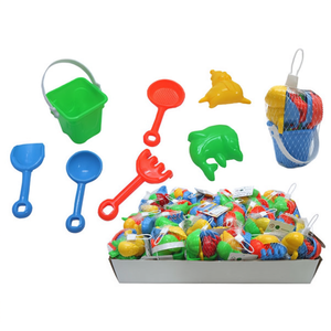 Cubo de Playa con Accesorios en Exp 24180, 144 Piezas, 8x13x8 cm, para Niños, Juguete de Arena y Agua - Product Image 2