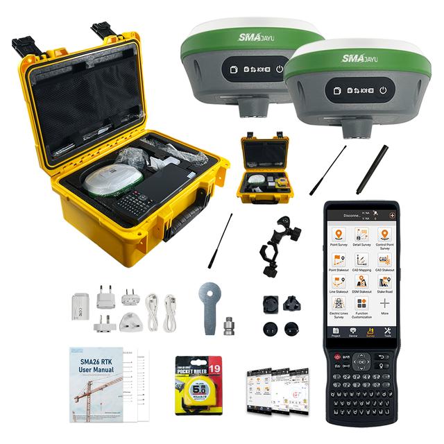 SMA26plus High Precision Gps Rtk Gnss Receiver with Permanent Code Hot Sale Surveying Instrument Gnss Rtk