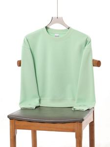 <span class=keywords><strong>Pull</strong></span> cardigan à capuche zippé court pour <span class=keywords><strong>femme</strong></span>, en coton composite <span class=keywords><strong>de</strong></span> couleur unie, tendance, anti-rides, vêtement d'extérieur ample pour le début <span class=keywords><strong>de</strong></span> l'automne - Product Image 3