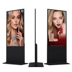 Écran d'affichage numérique 55 pouces, sans <span class=keywords><strong>abonnement</strong></span>, CMS, publication et mises à jour de contenu à distance, écran tactile capacitif 4K - Product Image 4