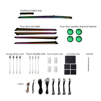 Convient pour 13-24 Ford Mondeo Ambient Light Car