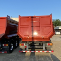 Vente flash, semi-remorque à benne basculante arrière à 3 essieux, 100% neuve, de haute qualité, remorque de camion à pneu unique