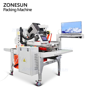 เครื่องปิดกล่องอัตโนมัติ ZONESUN ZS-TFKC01 แบบใช้ไฟฟ้า พร้อมฟังก์ชันพิมพ์ฉลากแบบเรียลไทม์ - Product Image 2
