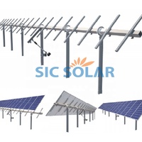 Structure de montage de module photovoltaïque, système de suivi solaire, système de suivi à axe unique