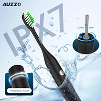 Logo personnalisé Brosses à dents électriques soniques pour adultes Kit de voyage Brosse à dents électrique de qualité supérieure avec étui de voyage