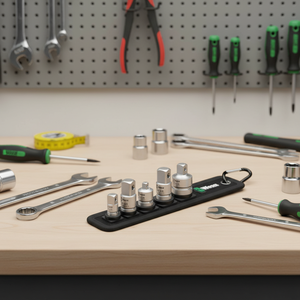 Juego de Adaptadores de Acero Cromo-Vanadio Wera de 5 Piezas, Kit de Conversión Profesional OEM Operado a Mano para Compatibilidad con Puntas de Destornillador - Product Image 3