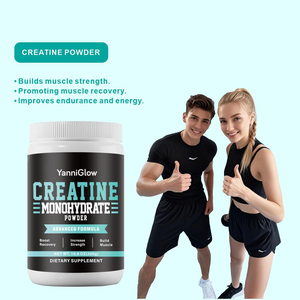 YanniGlow OEM ODM Suplemento Deportivo para Adultos, Creatina Monohidrato en Polvo, Apoyo al Entrenamiento <span class=keywords><strong>de</strong></span> Fuerza <span class=keywords><strong>de</strong></span> los Músculos - Product Image 6