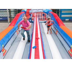 OEM/ODM Commerciële Opblaasbare Connect 4 Basketbalgame met 5 ringen voor evenementenverhuur - Product Image 3