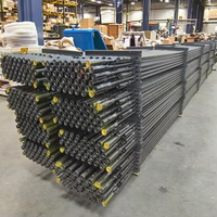 Pompe de production pétrolière en acier au carbone à tige de pompe solide DYQXpetro API 11B pour l'utilisation dans le forage de puits, équipement de forage en fonte
