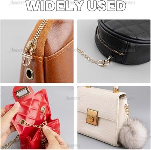 Boucles à clip métalliques réglables pour chaîne de sac, attache de raccourcissement de la longueur de la chaîne, fermoirs pour accessoires de sac - Product Image 3