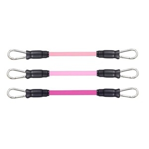 Bandes de résistance élastiques avec crochets pour l'entraînement des jambes, sangles de cheville pour le fitness, équipement de musculation, corde de tension, fabrication Zhejiang - Product Image 3