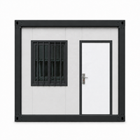 Maison préfabriquée en conteneur démontable, logement modulaire pour le personnel, pour projets de dortoirs pour travailleurs industriels