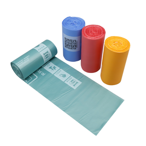 Tas Poo anjing PE ekstra tebal tas Poop kering isi ulang dalam gulungan untuk penggunaan rumah tangga - Product Image 4