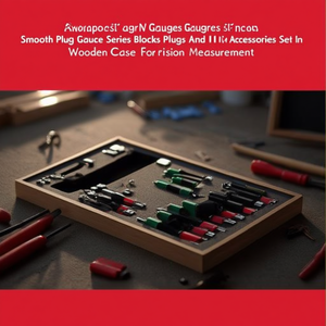 Smooth Plug <b>Gauge</b> Series Blocks Plugs And Accessories Set In Wooden Case For Precision Measurement - Product Image 3
