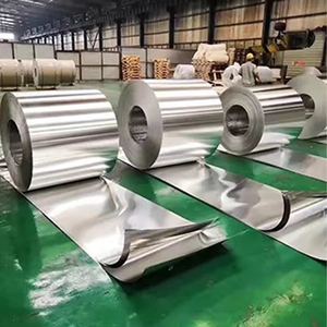 لفائف رقائق الألومنيوم 8011 بسعر المصنع من الصين، بسماكة 12، 15، 24، 25، 40، 50 ميكرون وعرض 30 سم، 50 سم، معروضة للبيع - Product Image 1