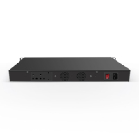 Serveur Routeur Pare-feu Domestique 1U C3000 Intel C3558 2SFP+ 6 Ports Gigabit LAN CPU 10G Appliance 10Gb Opnsense Pfsense 10 Gbit/s