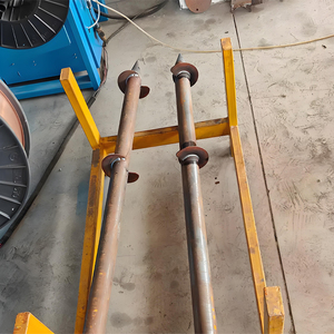 Mesin las pisau Spiral tumpukan tanah fotovoltaik otomatis untuk transportasi bahan mesin pencampur semen pipa las - Product Image 6