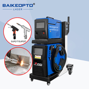 เครื่องเชื่อมไฟเบอร์เลเซอร์ 800W 1200W 1500W 2000W 4in1 แบบมือถือ สำหรับตัด ทำความสะอาด และเชื่อมโลหะ - Product Image 4