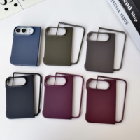 Casing Ponsel Lipat Magnetik Tech Fabric untuk iPhone Duo, Full Coverage, Lipat 4.0, Full Wrap Cover, Potongan Presisi, Anti Slip Grip