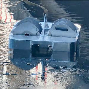 Écumeur à disque à entraînement hydraulique pour déversement d'huile Excellent taux de récupération - Product Image 1