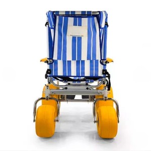 ARY MEDICAL Todo Terreno Manual Silla de ruedas de playa Carro acuático con neumáticos de globo para aventuras de arena y mar - Product Image 4