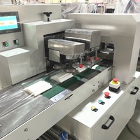 Machine d'emballage automatique de paille à grande vitesse Machine d'emballage d'emballage de paille à boire multiple en plastique Pla