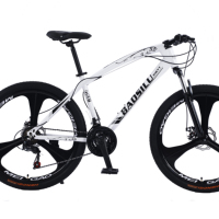 Vélo 26 pouces 21/24/27 vitesses double frein à disque vélo de montagne pliant pour homme vélo en stock direct d'usine