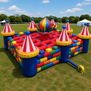 Grandes installations de loisirs gonflables d'extérieur, parc d'attractions <span class=keywords><strong>gonflable</strong></span>, <span class=keywords><strong>château</strong></span> <span class=keywords><strong>gonflable</strong></span> à vendre - Product Image 1