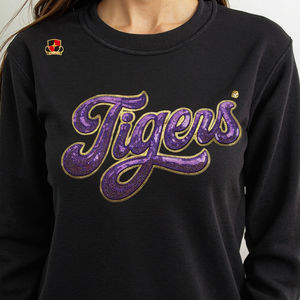 カスタム大学ゲームデーサッカーチームロゴ刺繍大キラキラスパンコールスポーツパッチ衣服用アイロン - Product Image 5