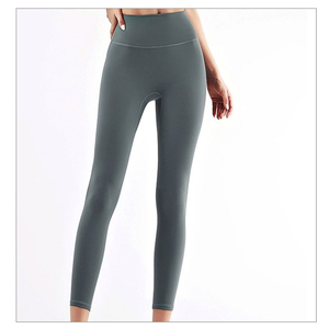 Pantalon de yoga de fitness doux pour femmes de haute qualité pantalon de yoga taille haute respirant personnalisé - Product Image 4