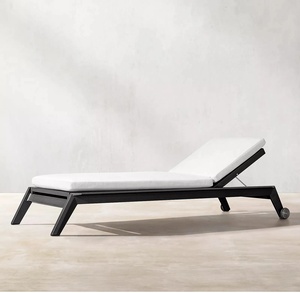 <span class=keywords><strong>Chaise</strong></span> <span class=keywords><strong>longue</strong></span> moderne en alliage d'aluminium écologique et imperméable pour <span class=keywords><strong>piscine</strong></span> extérieure, avec coussins en éponge, lit de repos pour patio - Product Image 4